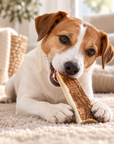 Bois de Cerf Fendu pour Chien – 100% Naturel Pom d'Azur