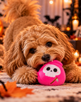 Jouet pour Chien Faucheuse Rose – Peluche Halloween
