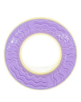 Anneau Rafraîchissant pour Chien à Congeler Jouet d'Eau Réutilisable 13,5cm violet
