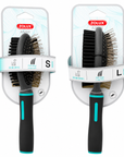 Brosse Double bi-matière ANAH Pois Long Zolux
