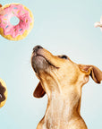 Donut Fraise Mini Peluche pour Chiens