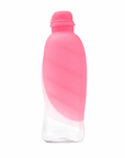Gourde de Voyage pour Chien Leaf Rose 500 ml – Distributeur d’Eau Portable