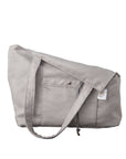 Sac de Transport Premium pour Chien en Suédine Imperméable Gris