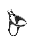 Harnais Chien Tri Ponti Tour de Poitrine Réglable Noir - Pom D'Azur