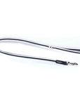 Laisse pour chien Noire Réfléchissante Tri Ponti 118cm