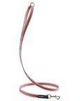 Laisse pour chien Rouge Réfléchissante Tri Ponti 118cm.