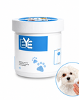 Lingettes Anti-Traces de Larmes pour Chien et Chat Nettoyage Doux du Contour des Yeux