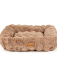 Lit pour Chien Super Doux 'Alpine' Taupe par Scruffs