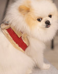 Manteau Harnais pour Chien YETI Rouge par Pom d'Azur Noel 4