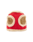 Manteau Harnais pour Chien YETI Rouge par Pom d'Azur back