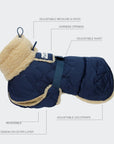 Manteau de Pluie pour Chien 'Sherpa Marine' par Paikka