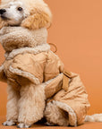 Manteau de Pluie pour Chien 'Sherpa Beige' par Paikka