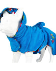 Peignoir pour chien Bleu