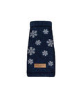 Pull Pour Chien ASPEN SNOWFLAKE Navy par Bowl & Bone - Pom D'Azur