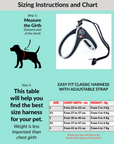 Tre Ponti Easy Fit Liberta Red Harness with No Escape Adjustable Closure - Pom D'Azur