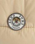 Sac de Transport pour Chien Riviera Duffle Sable – Pom d’Azur × Soho Poms London