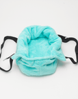 Sac de Transport Bleu 'Pom d'Azur' Teddy Bear par Sohopoms - Pom D'Azur
