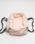 Sac de Transport Rose 'Pom d'Azur' Teddy Bear par Sohopoms - Pom D'Azur