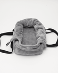 Sac de Transport Gris 'Pom d'Azur' Teddy Bear par Sohopoms - Pom D'Azur