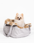 Coco Navy Blue Dog Carrier Bag