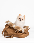 Coco Navy Blue Dog Carrier Bag
