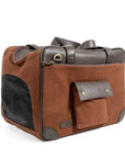 Sac Voyage pour animaux de compagnie SHANTI Marron