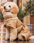 Manteau de Pluie pour Chien 'Sherpa Beige' par Paikka