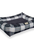 Lit pour Chien Graphite 'SCOTT' par Bowl & Bone - Pom D'Azur