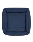 URBAN Lit pour Chien Confort Navy par Bowl and Bone - Pom D'Azur