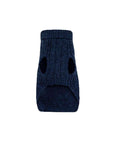 Pull Pour Chien ASPEN SNOWFLAKE Navy par Bowl & Bone - Pom D'Azur