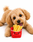 Jouet pour Chien Frites en Peluche avec Couineur