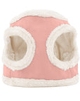 Manteau Harnais pour Chien YETI Rose par Pom d'Azur EDITION LIMITEE