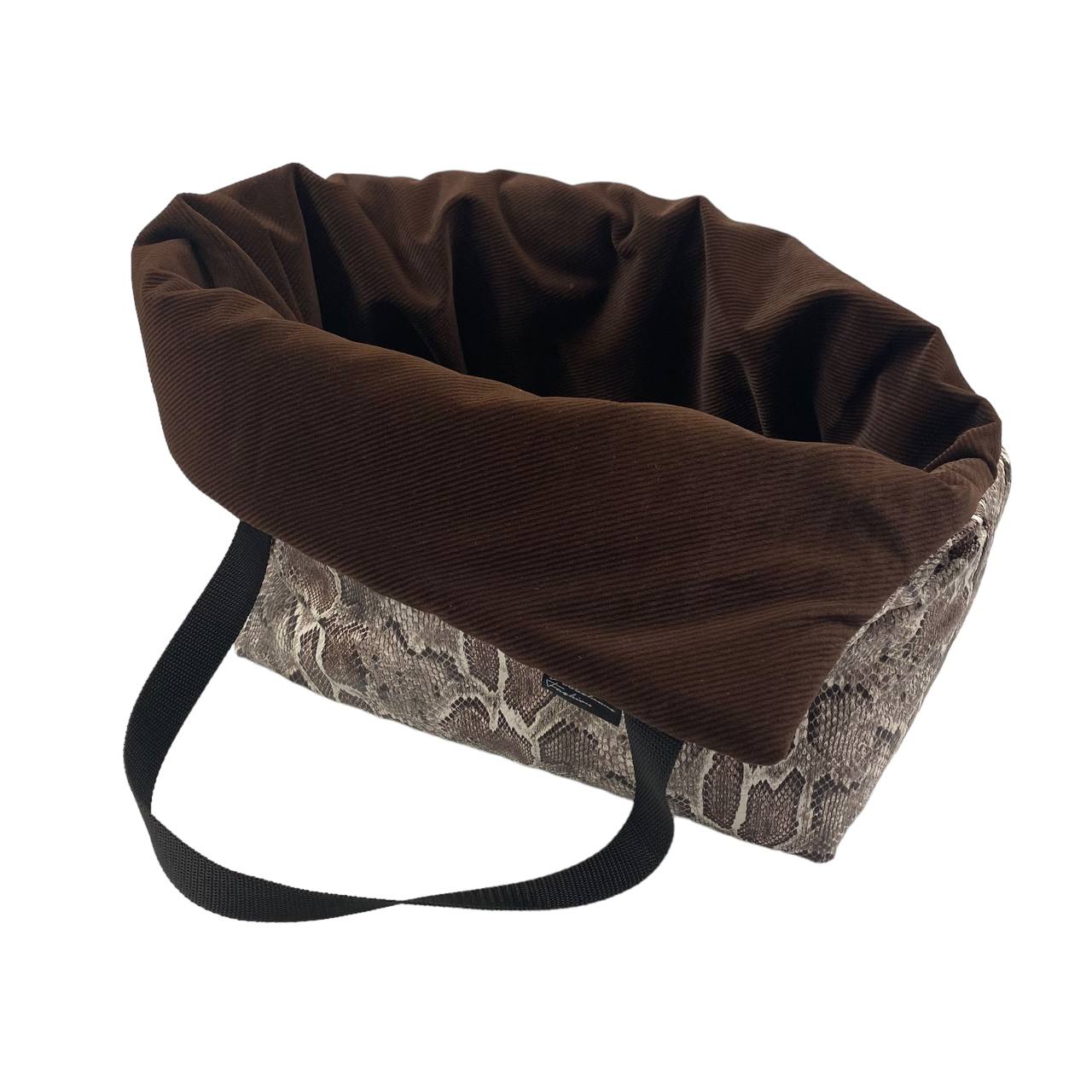 Sac de Transport pour Chien 'Python Élégance'