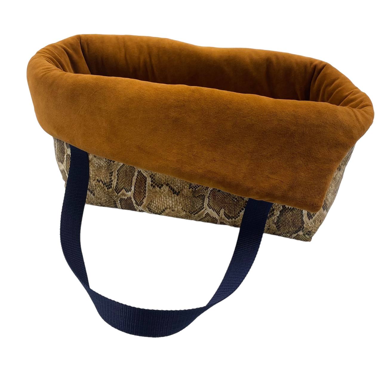 Sac de Transport pour Chien 'Python Élégance'