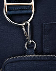 Dog Carrier Bag 'Héritage Riviera' Navy Blue by SohoPoms ®