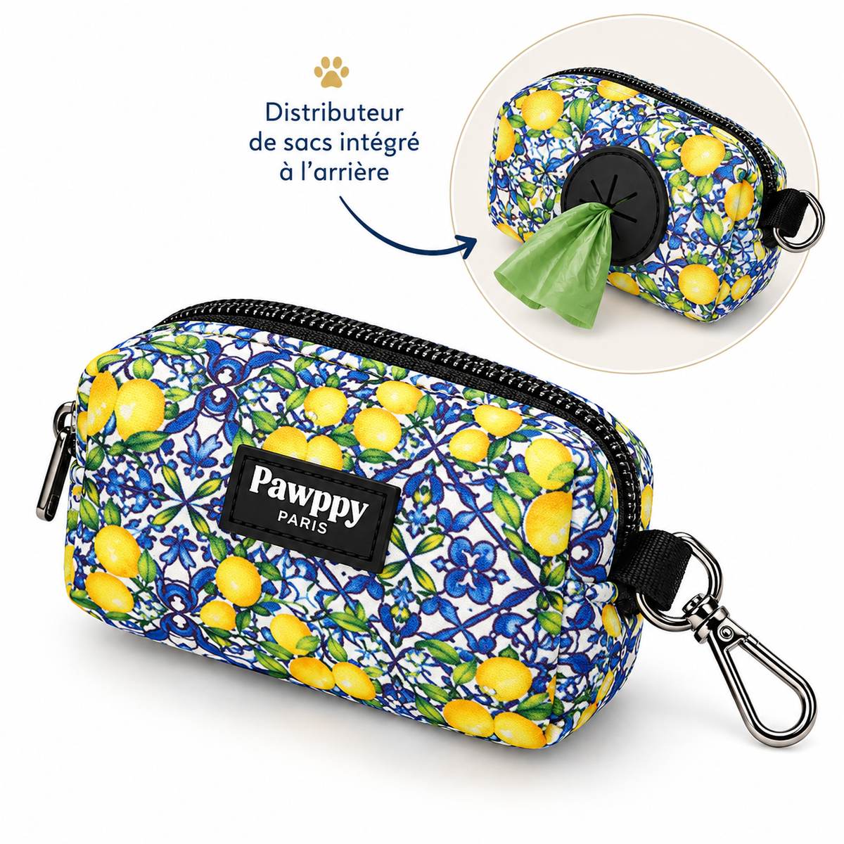 Distributeur Sacs a déjéction Amalfi Pawppy Paris