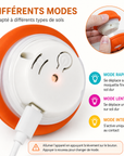 Balle Roulante Interactive Infrarouge Rechargeable pour Chat et Chien