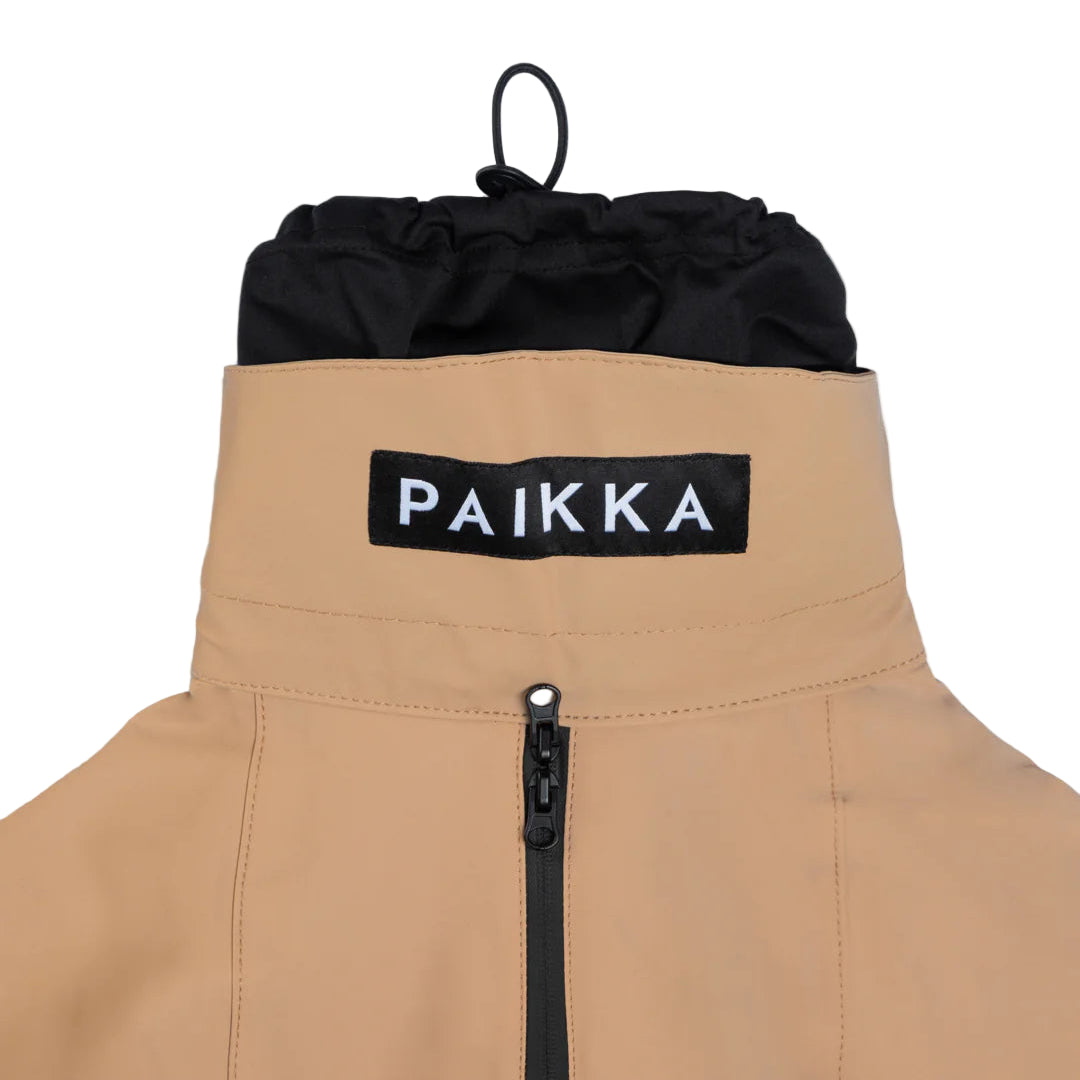 Parka Imperméable Chien Taupe par PAIKKA