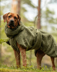 Veste pour Chien 'Sherpa Olive' par Paikka