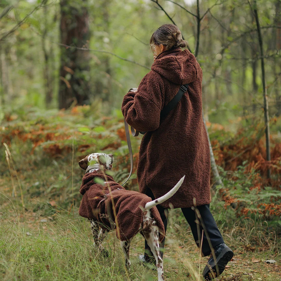 Veste pour Chien 'Sherpa Chocolat' par Paikka