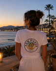 T-Shirt & Sweat à Capuche Blancs Pom d’Azur Cannes