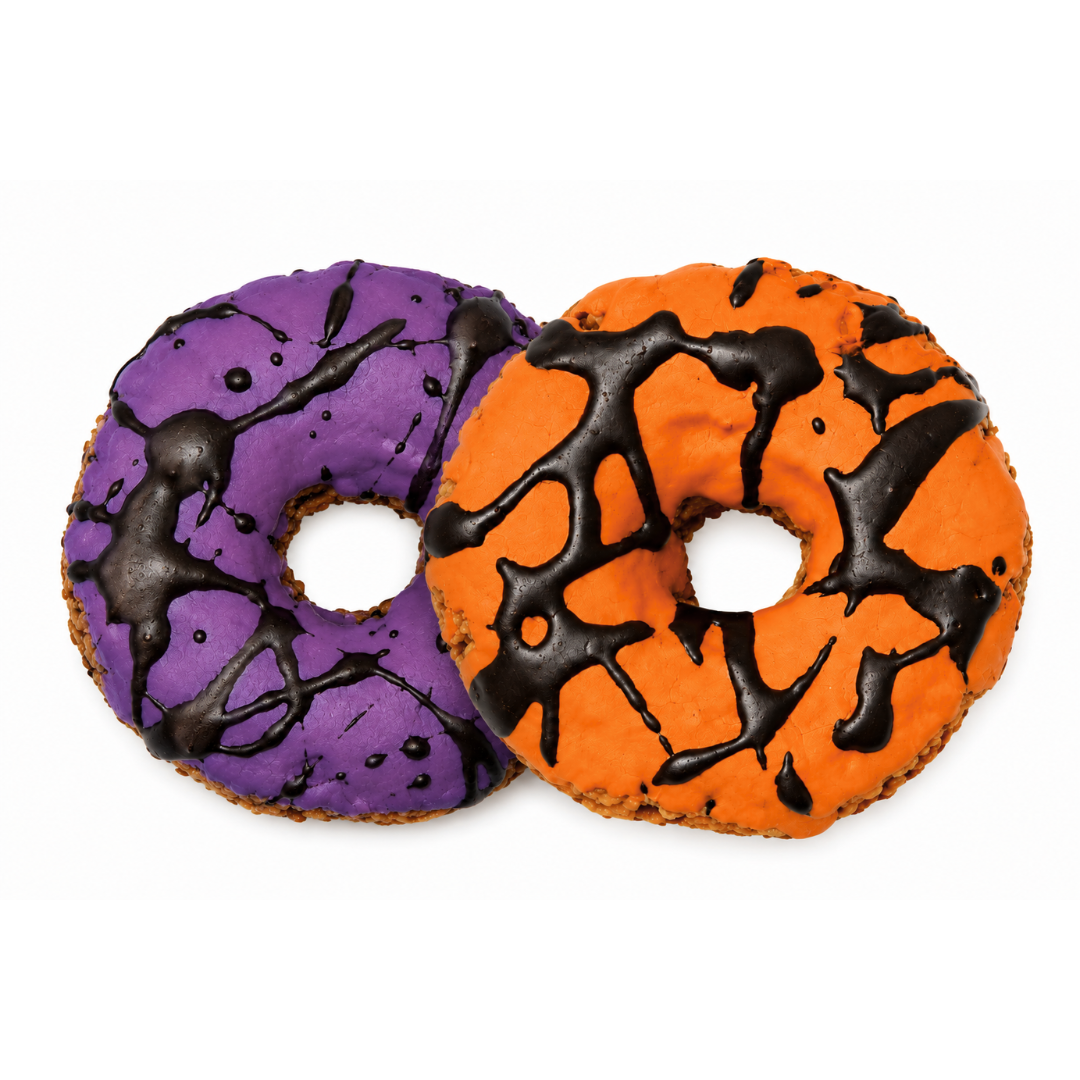 Vampire donuts - Gourmet Halloween treats for dogs