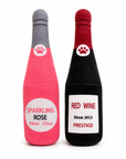 Jouet Bouteille de Vin pour Chien avec Couineur – Rosé ou Vin Rouge Pom d'Azur