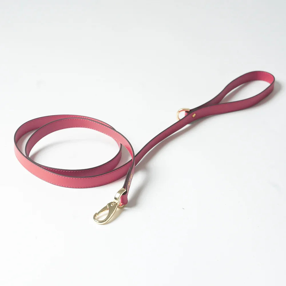 Ensemble Harnais Luxe pour Chien Rose par Amati