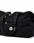 Sac de transport pour chien 'Héritage Riviera' Noir Sublime par SohoPoms ®