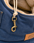 Borsa da trasporto Denim Oceano – Pom d’Azur × Soho Poms London