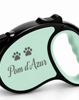 Laisse Rétractable pour Chien 5 m Pom d’Azur Amande