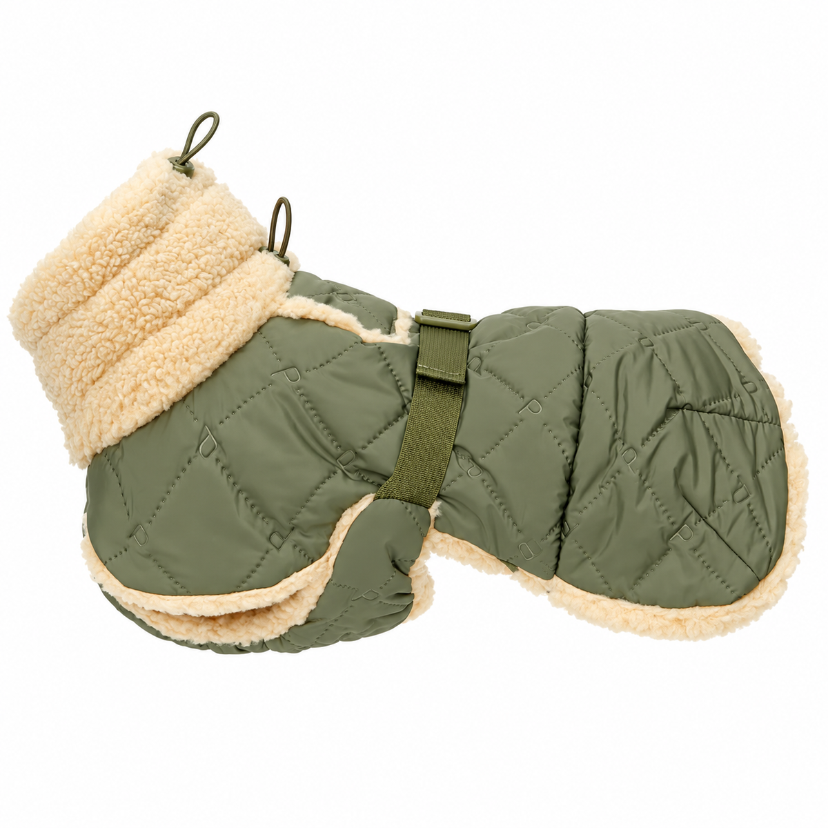 Manteau de Pluie pour Chien 'Sherpa Olive' par Paikka