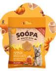 Friandises pour chiens saveur latte épicé à la citrouille
