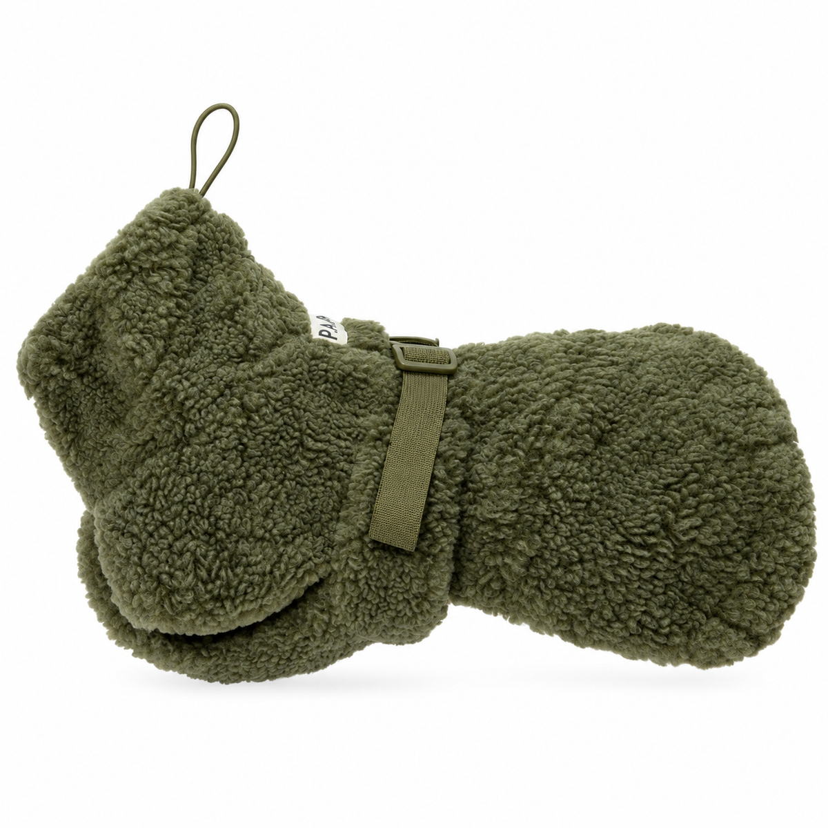 Veste pour Chien 'Sherpa Olive' par Paikka